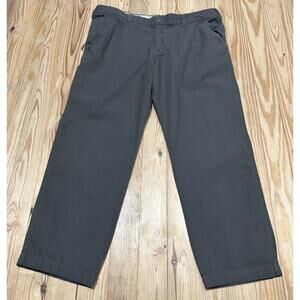 Columbia Pants Men’s 40/30 Regular Fit Cargo Green Cotton Stretch Flat Front